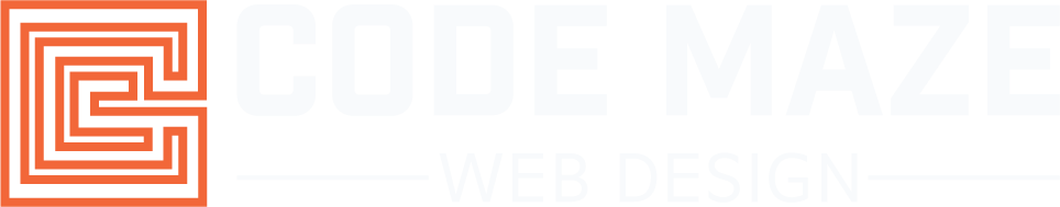 Code Maze Logo (White)